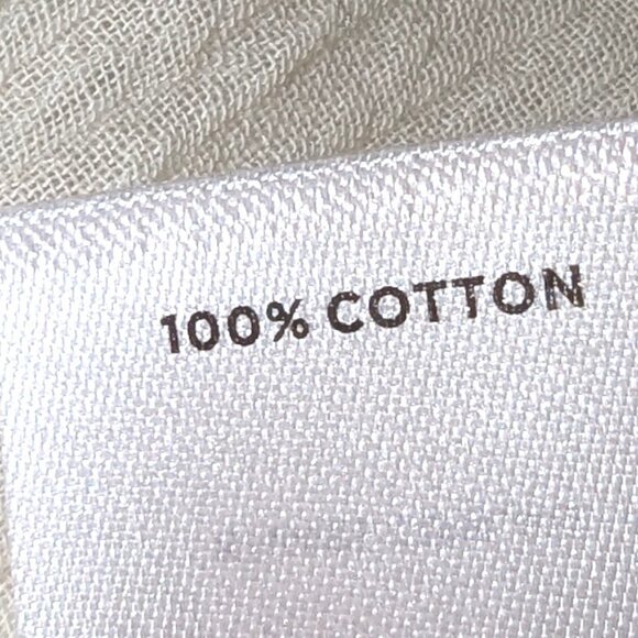 NWT Kivari | "Tana" Cotton Button Front Crochet Detail Blouse in Cream | Size 2* - Picture 11 of 14